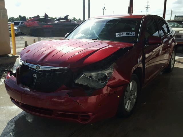 1C3LC46K97N513852 - 2007 CHRYSLER SEBRING RED photo 2