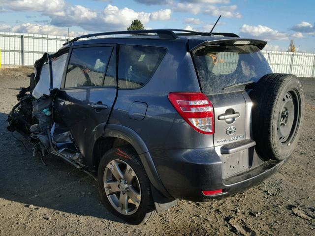 JTMRF4DV3A5034439 - 2010 TOYOTA RAV4 SPORT GRAY photo 3