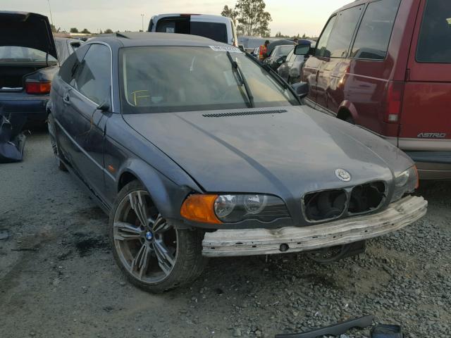 WBABN33411JW55996 - 2001 BMW 325 CI GRAY photo 1