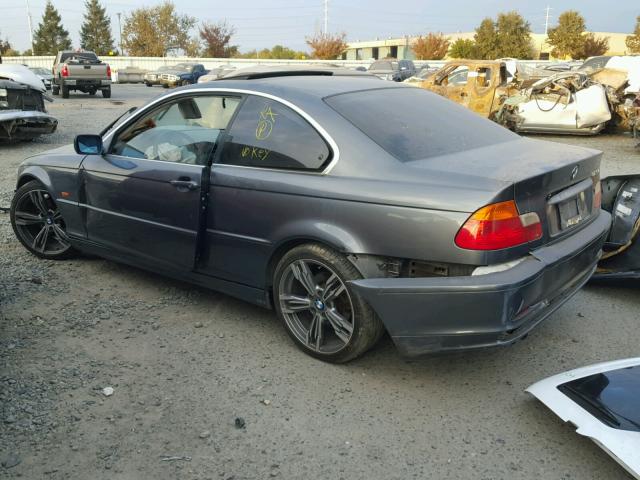 WBABN33411JW55996 - 2001 BMW 325 CI GRAY photo 3