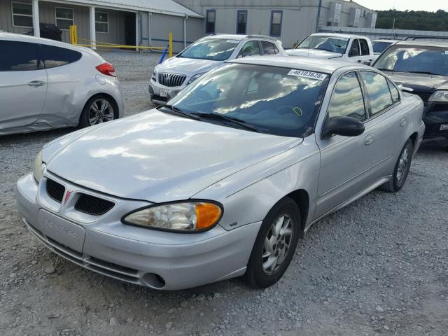 1G2NF52EX3M673728 - 2003 PONTIAC GRAND AM S SILVER photo 2