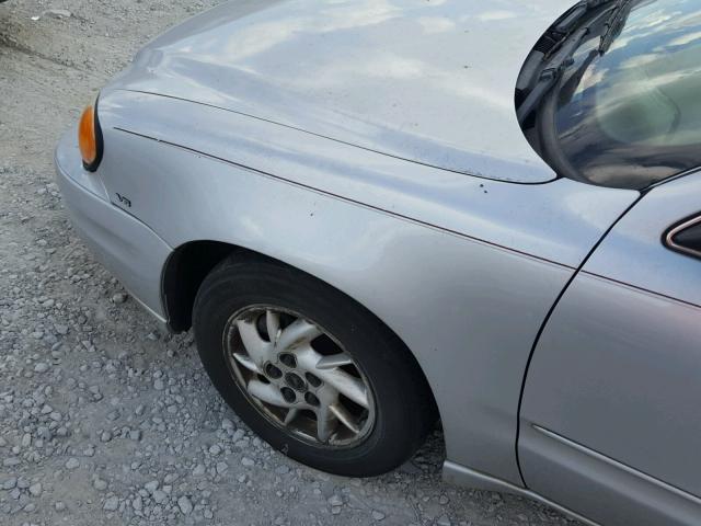 1G2NF52EX3M673728 - 2003 PONTIAC GRAND AM S SILVER photo 9