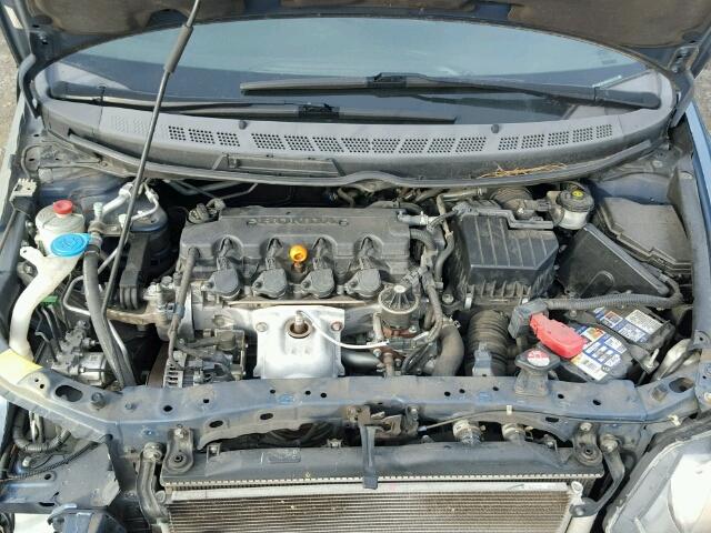 2HGFA16998H505756 - 2008 HONDA CIVIC EXL ლურჯი ფოტო 7