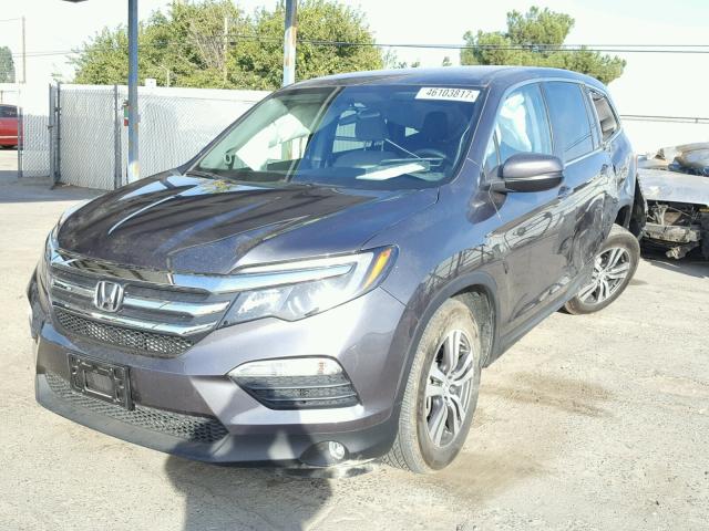 5FNYF5H35GB035710 - 2016 HONDA PILOT EX CHARCOAL photo 2