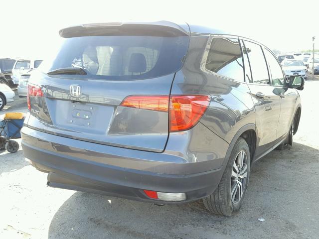 5FNYF5H35GB035710 - 2016 HONDA PILOT EX CHARCOAL photo 4