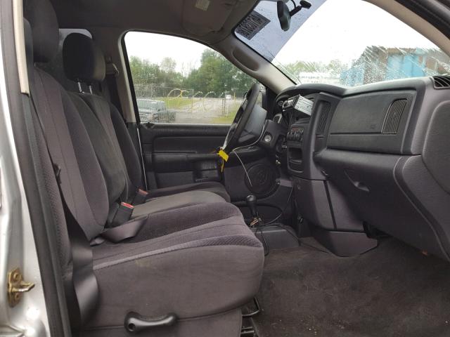 3D7KS28DX5G809424 - 2005 DODGE RAM 2500 S Արծաթագույն լուսանկար 5