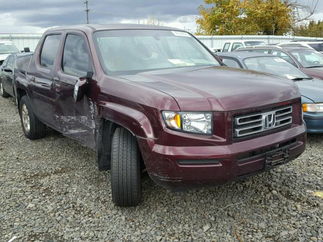 2HJYK16568H524326 - 2008 HONDA RIDGELINE PURPLE photo 1