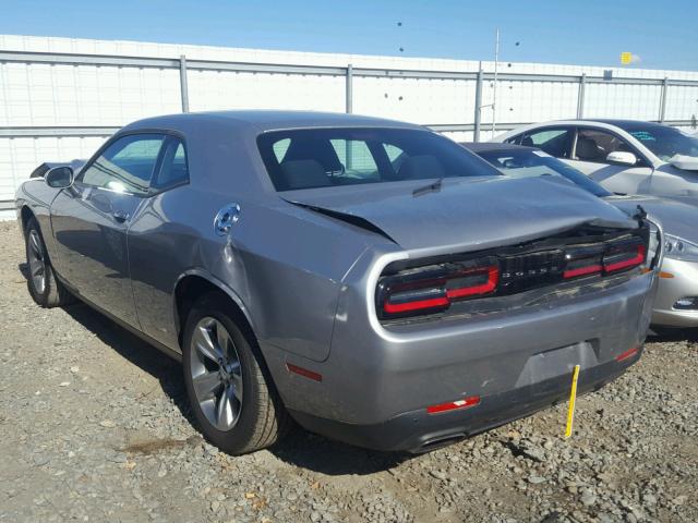 2C3CDZAG5HH507831 - 2017 DODGE CHALLENGER SILVER photo 3