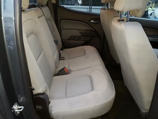 1GCGSBE35F1190081 - 2015 CHEVROLET COLORADO L GRAY photo 6