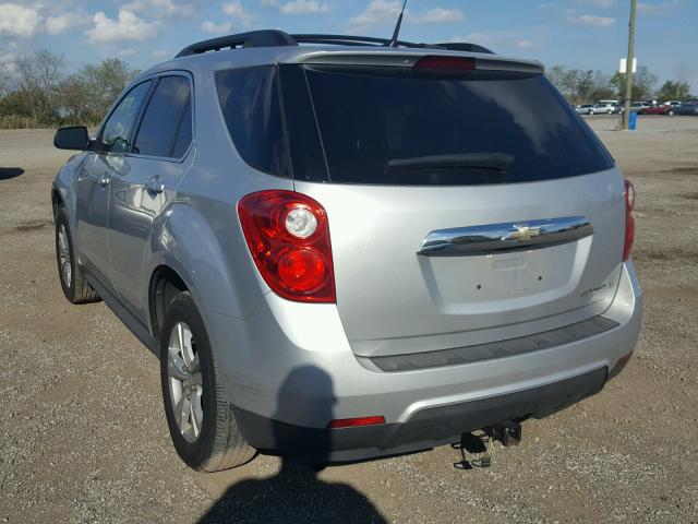 2CNALDEW5A6279398 - 2010 CHEVROLET EQUINOX LT SILVER photo 3