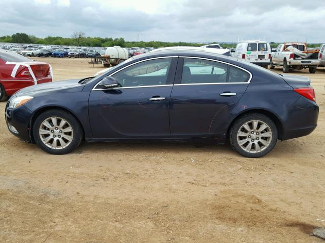 2G4GS5ER1D9129952 - 2013 BUICK REGAL PREM BLUE photo 9