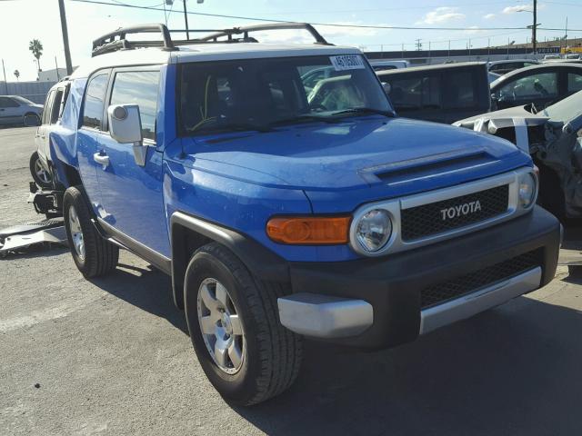 JTEZU11FX8K003083 - 2008 TOYOTA FJ CRUISER BLUE photo 1