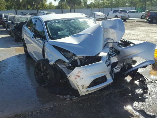 3FA6P0H92GR394643 - 2016 FORD FUSION SE SILVER photo 1