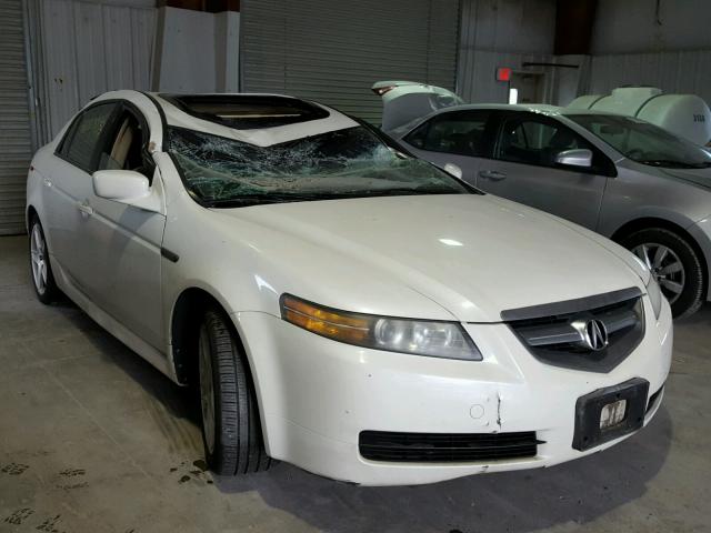 19UUA662X5A012444 - 2005 ACURA TL WHITE photo 1