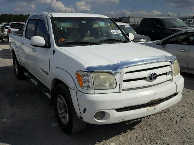 5TBET38176S523235 - 2006 TOYOTA TUNDRA DOU WHITE photo 1