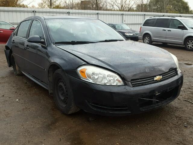 2G1WA5EN3A1135903 - 2010 CHEVROLET IMPALA LS BLACK photo 1