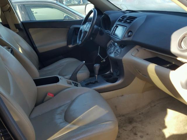 2T3DK4DV9AW036209 - 2010 TOYOTA RAV4 LIMIT BLACK photo 5