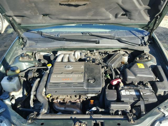 4T1BF28B71U141842 - 2001 TOYOTA AVALON GREEN photo 7