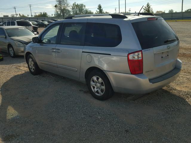 KNDMB233796311027 - 2009 KIA SEDONA EX GRAY photo 3