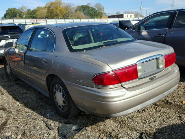 1G4HR54K92U141447 - 2002 BUICK LESABRE LI BEIGE photo 3