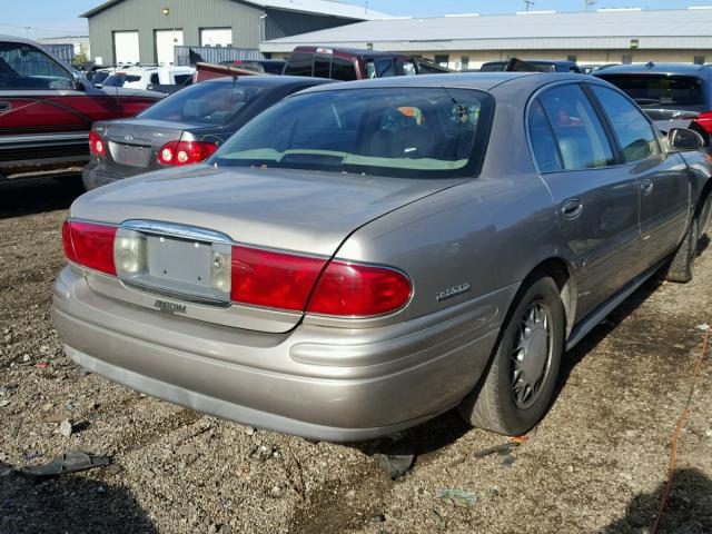 1G4HR54K92U141447 - 2002 BUICK LESABRE LI BEIGE photo 4