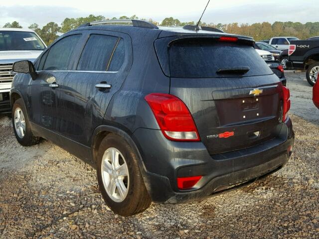 KL7CJLSB0HB169958 - 2017 CHEVROLET TRAX 1LT GRAY photo 3