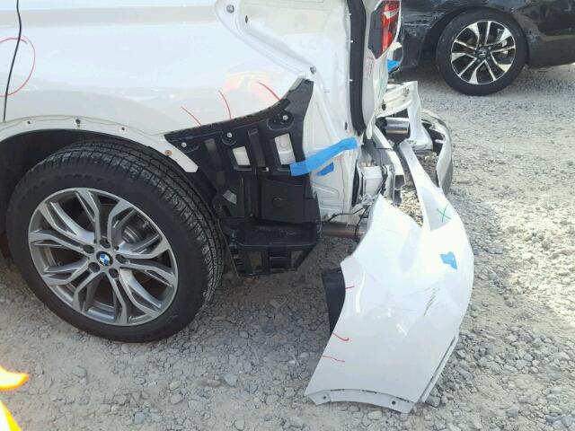 WBXHU7C36H5H34779 - 2017 BMW X1 SDRIVE2 WHITE photo 9