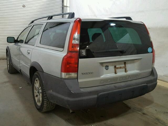 YV1SZ59H541163824 - 2004 VOLVO XC70 SILVER photo 3