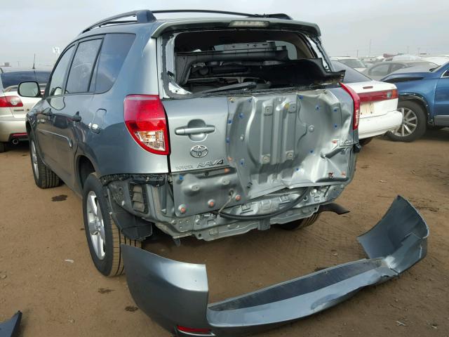 JTMBD33V086084190 - 2008 TOYOTA RAV4 SILVER photo 3