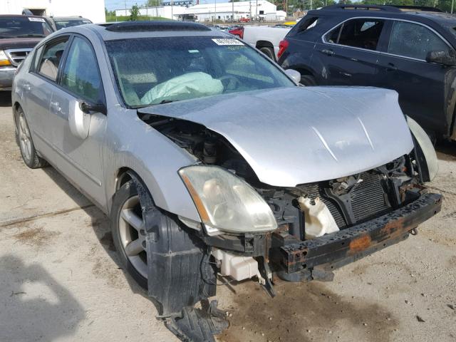 1N4BA41E04C844749 - 2004 NISSAN MAXIMA SE SILVER photo 1