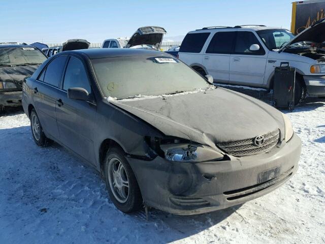 4T1BE32K14U320299 - 2004 TOYOTA CAMRY LE BLACK photo 1