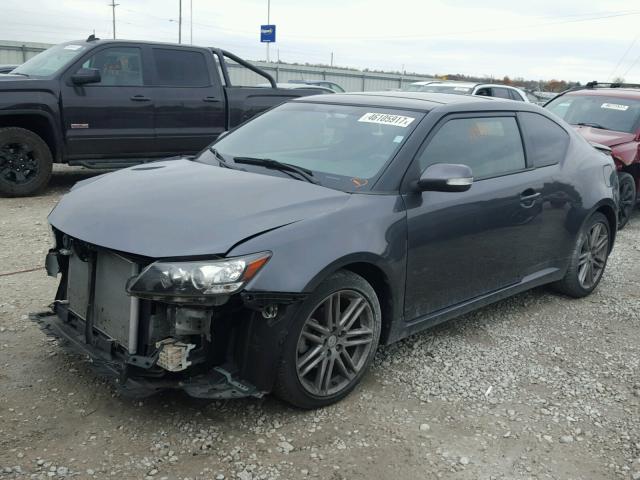 JTKJF5C76C3024825 - 2012 TOYOTA SCION TC 灰色 照片 2