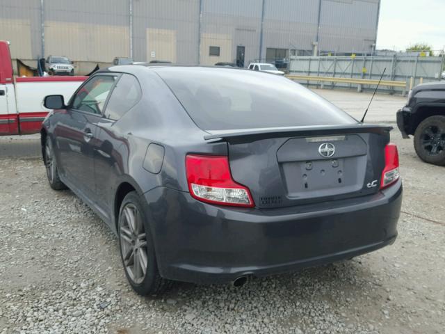 JTKJF5C76C3024825 - 2012 TOYOTA SCION TC 灰色 照片 3