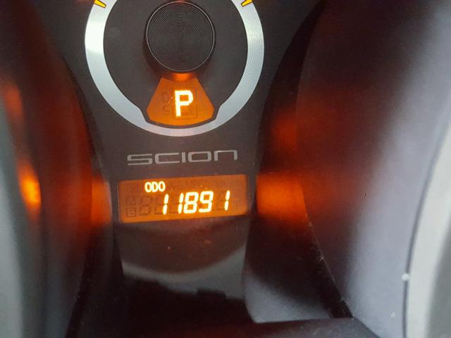 JTKJF5C76C3024825 - 2012 TOYOTA SCION TC 灰色 照片 8