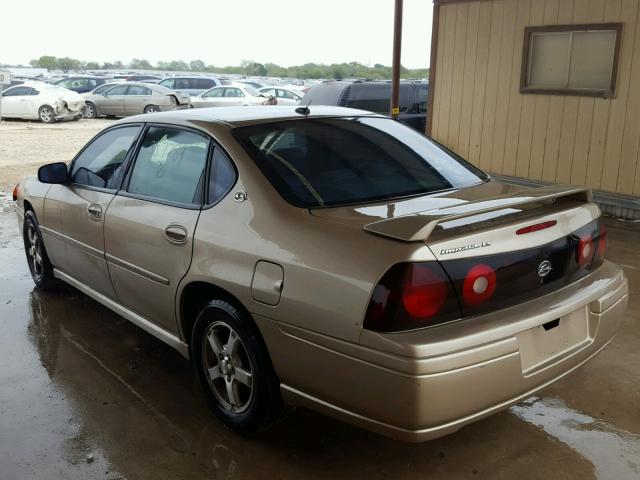 2G1WH55K959387289 - 2005 CHEVROLET IMPALA LS TAN photo 3