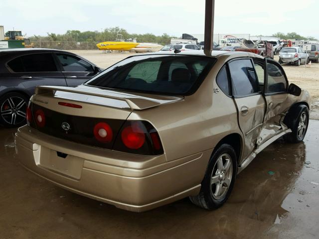 2G1WH55K959387289 - 2005 CHEVROLET IMPALA LS TAN photo 4