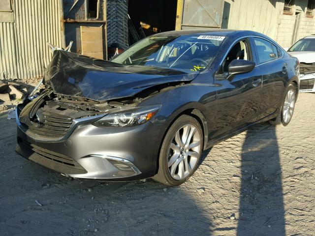 JM1GJ1T54G1456161 - 2016 MAZDA 6 TOURING GRAY photo 1