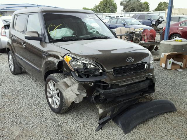 KNDJT2A6XD7524215 - 2013 KIA SOUL + BROWN photo 1