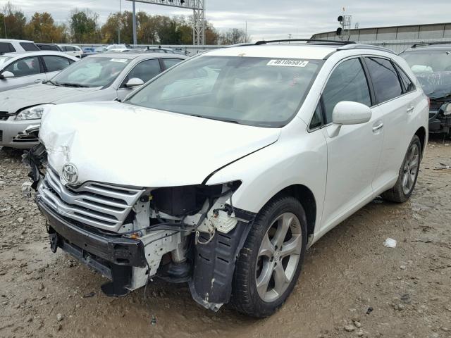 4T3ZK3BB0AU026225 - 2010 TOYOTA VENZA BASE WHITE photo 2