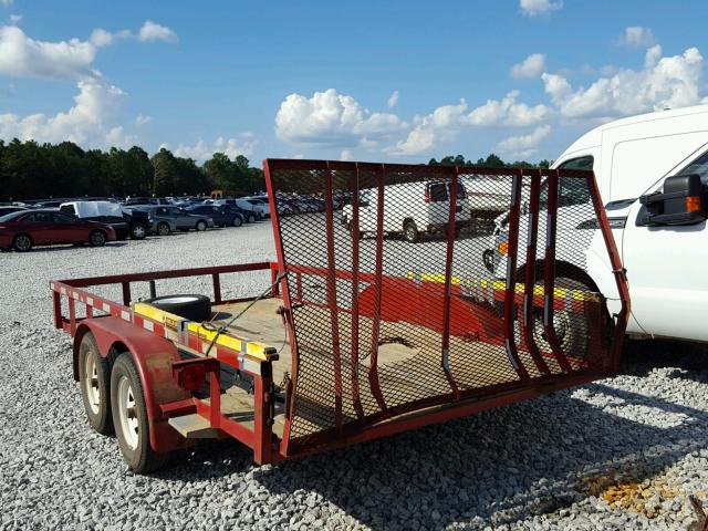 4VTBU1427BRBB8597 - 2006 UTILITY TRAILER RED photo 3
