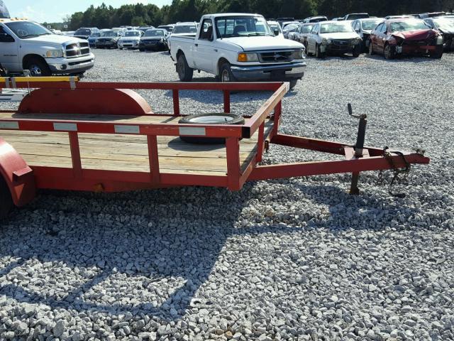 4VTBU1427BRBB8597 - 2006 UTILITY TRAILER RED photo 5
