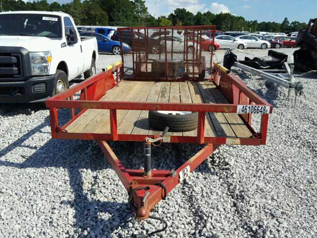 4VTBU1427BRBB8597 - 2006 UTILITY TRAILER RED photo 8