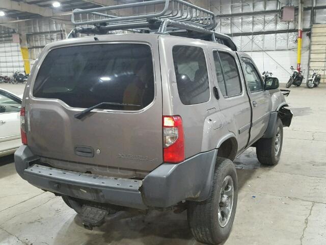 5N1MD28Y63C657055 - 2003 NISSAN XTERRA SE GOLD photo 4