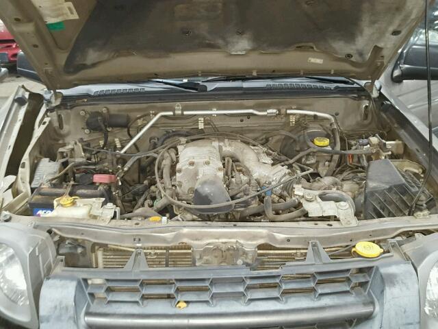 5N1MD28Y63C657055 - 2003 NISSAN XTERRA SE GOLD photo 7