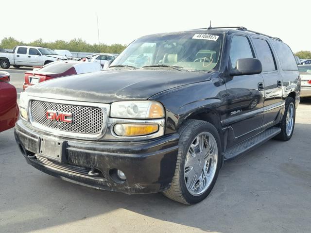 1GKFK66U52J271915 - 2002 GMC DENALI XL BLACK photo 2