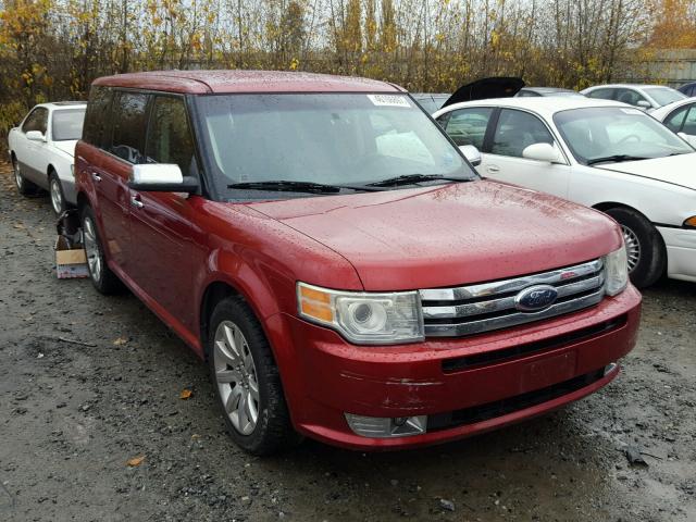 2FMDK53C29BA12740 - 2009 FORD FLEX LIMIT RED photo 1