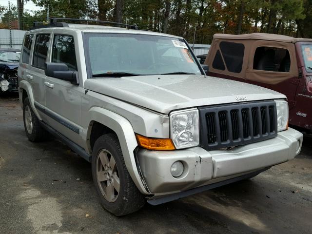 1J8HH48K28C116201 - 2008 JEEP COMMANDER SILVER photo 1