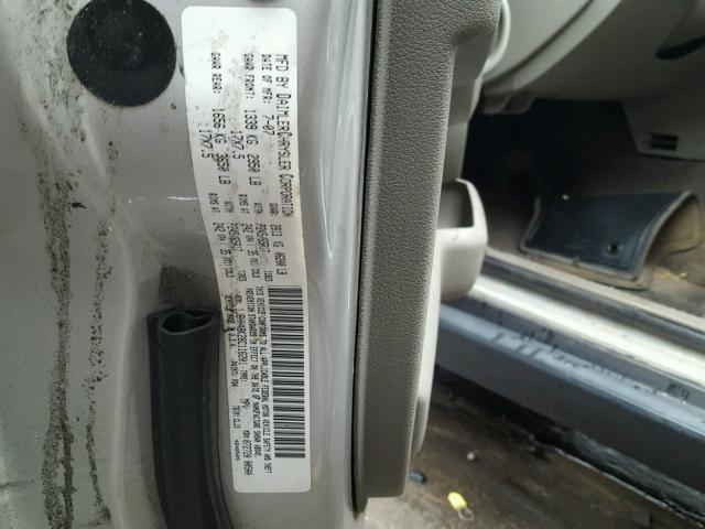 1J8HH48K28C116201 - 2008 JEEP COMMANDER 银色 照片 10