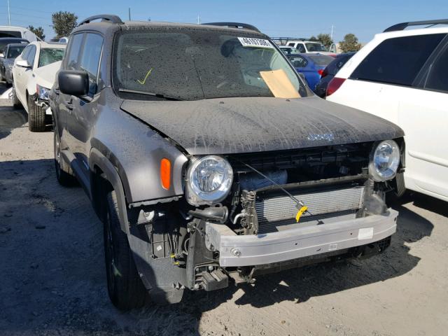 ZACCJBAB7HPG28830 - 2017 JEEP RENEGADE S GRAY photo 1