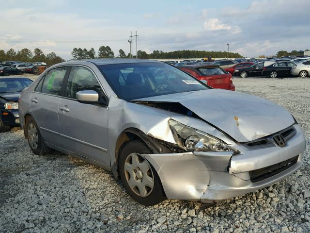 1HGCM56425L002719 - 2005 HONDA ACCORD LX SILVER photo 1